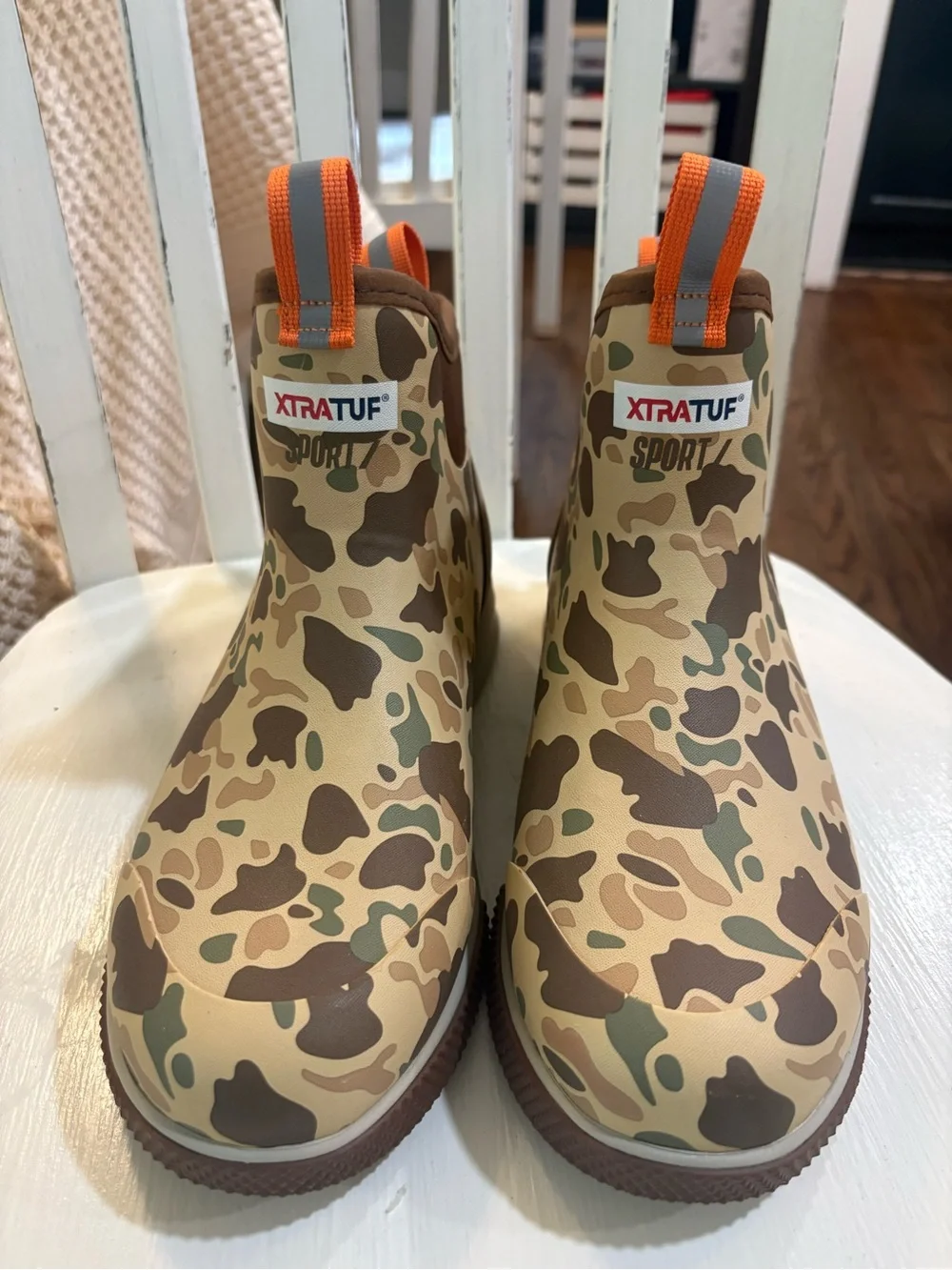 XTRATUF Sport Ankle Deck Boots Duck Camo
